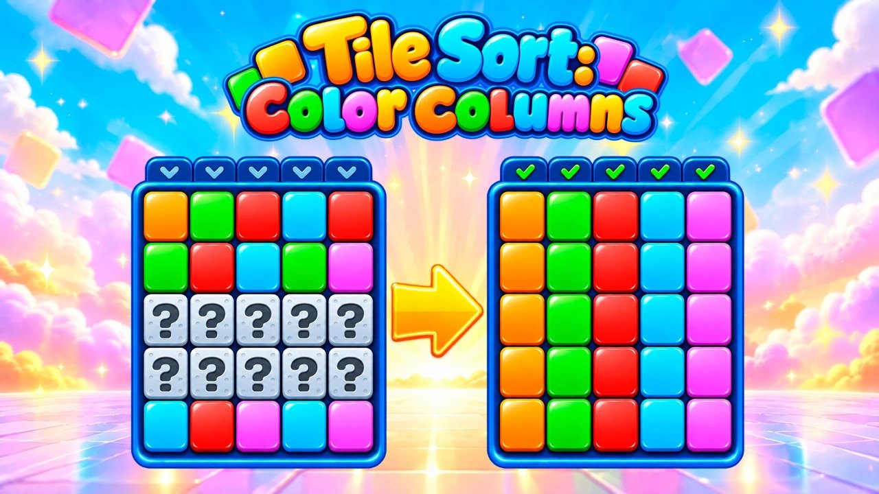 Image Tile Sort: Color Columns